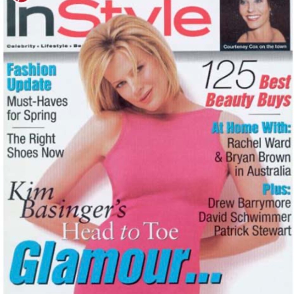 IN STYLE MAGAZINE, MARCH 1998, FRONT AND BACK COVERS MOSTLY CUT OFF, ORIGINAL